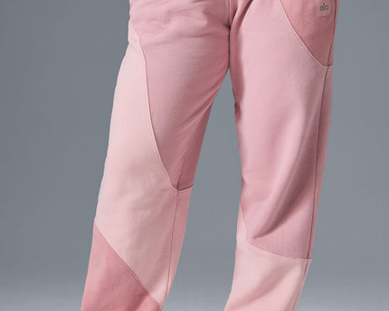 Make Waves Sweatpant - Sunset Pink Tonal