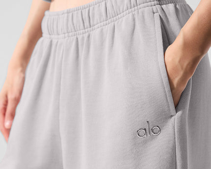 Washed Accolade Straight Leg Sweatpant - Grey Sky Wash