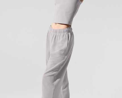 Washed Accolade Straight Leg Sweatpant - Grey Sky Wash