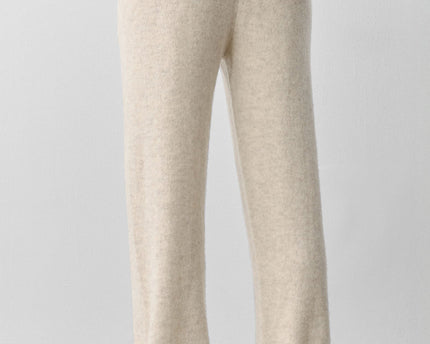 Wool Cashmere New Class Sweatpant - Oatmeal Heather