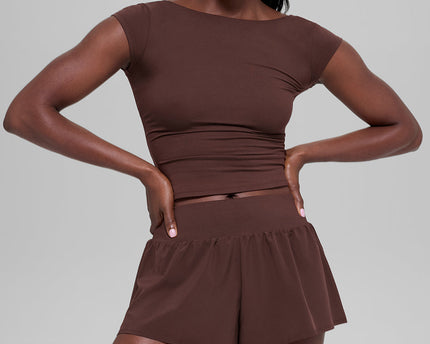 Alosoft Back For More Tee - Brownstone