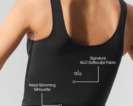 ALO Softsculpt Tank - Black