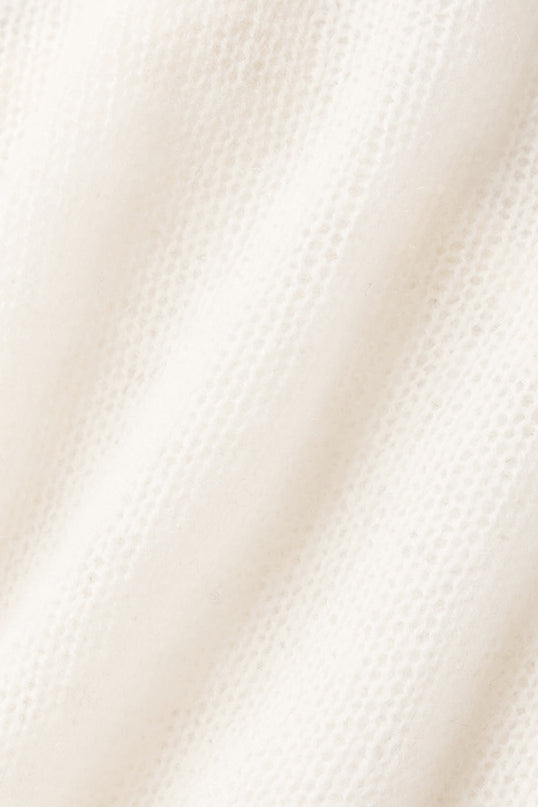 Sheer Cashmere Tank - Ivory
