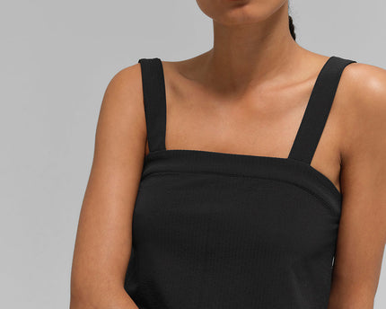 Cropped Dreamscape Tank - Black