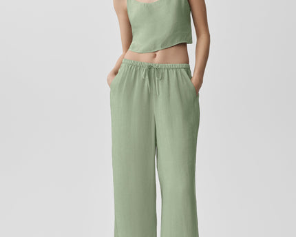 Semi-Sheer Golden Hour Tank - Dune Grass