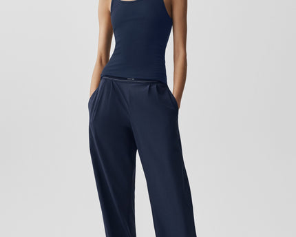 Ribbed Adore Tank - Navy