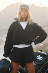 Polar Fleece Retreat Cover Up - Black