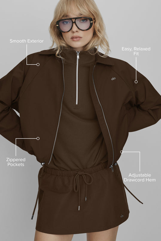 Best Bet Full Zip Jacket - Espresso