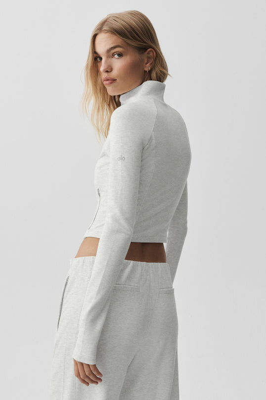 Sway On The Go Jacket - White Heather