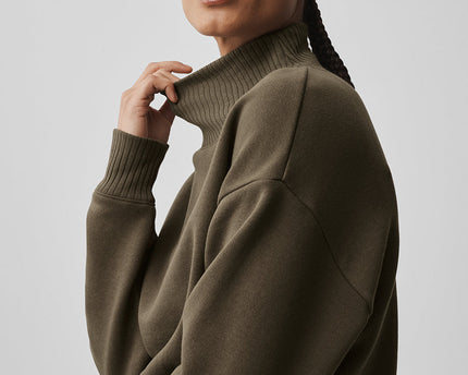 Cropped Serenity Coverup - Olive Tree