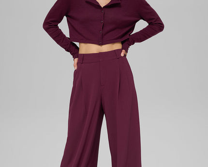 Supernatural Sweater Cardigan - Burgundy