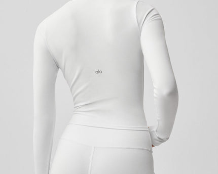ALO Softsculpt Precision Long Sleeve - White