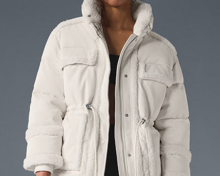 Ice Breaker Puffer Jacket - Ivory