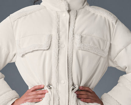 Ice Breaker Puffer Jacket - Ivory