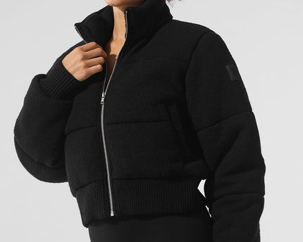 Darling Sweater Puffer - Black