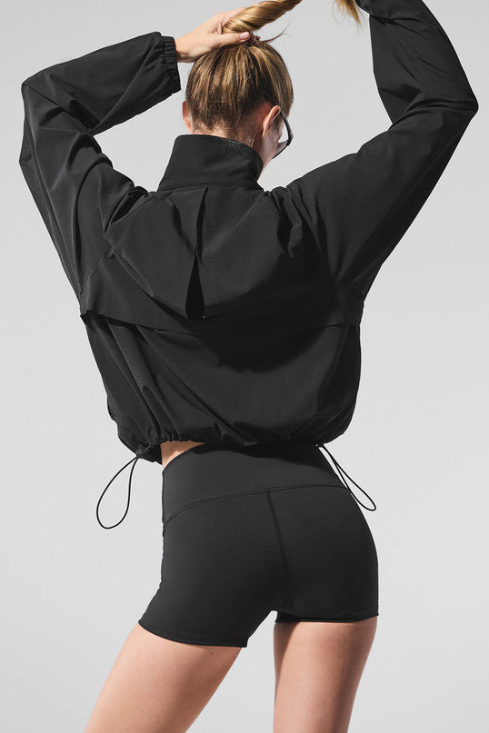 Sport Star Full Zip Jacket - Black