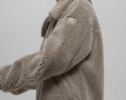 Sherpa Downtown Jacket - Light Cocoa