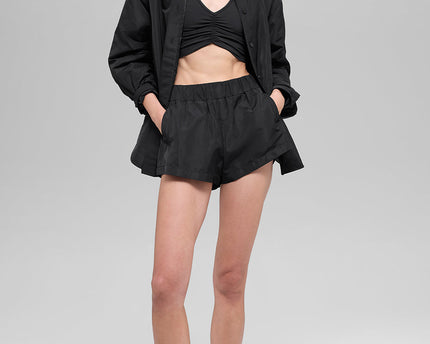 Socialite Shacket - Black