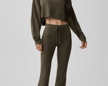 Sway Bootcut Sweatpant - Olive Tree
