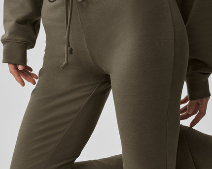 Sway Bootcut Sweatpant - Olive Tree