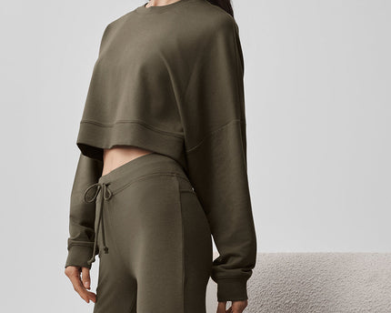 Sway Bootcut Sweatpant - Olive Tree