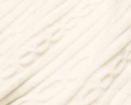 Cable Knit Winter Bliss Pant - Ivory
