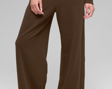 Serenity Wide Leg Sweatpant - Espresso