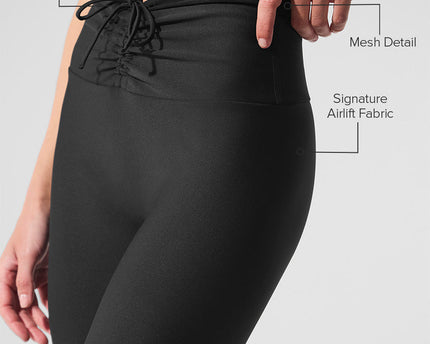 Airlift Mesh High-Waist Divine Legging - Black