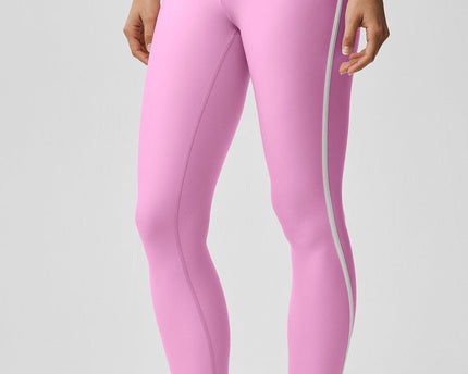 Airlift High Waist Charger 7/8 Legging - Candy Heart Pink/White