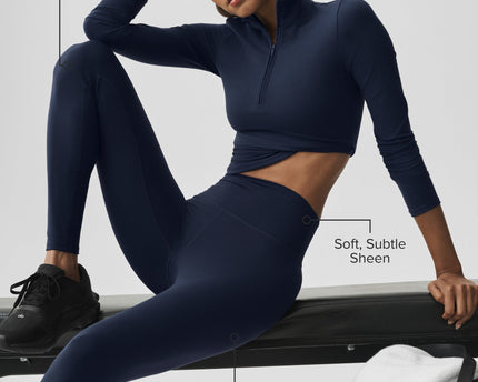 ALO Softsculpt High-Waist Legging - Navy