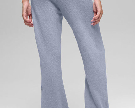 Wool Cashmere High-Waist New Class Wide Leg Pant - Winter Frost