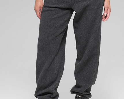 Polar Fleece High-Waist Retreat Jogger - Dark Heather Grey