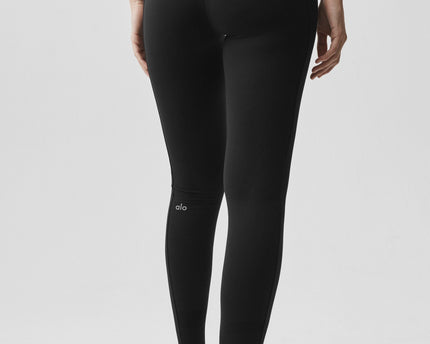 ALO Softsculpt High-Waist 7/8 Superset Legging - Black