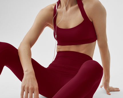 ALO Softsculpt High-Waist 7/8 Legging - Summer Romance Red