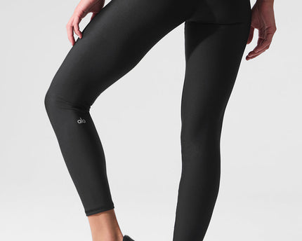 7/8 High-Waist Airlift Legging - Black