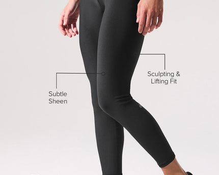 7/8 High-Waist Airlift Legging - Black