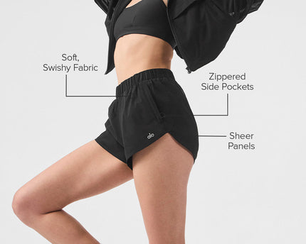 Playmaker Dolphin Short - Black