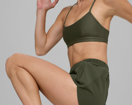 Playmaker Dolphin Short - Green Olive