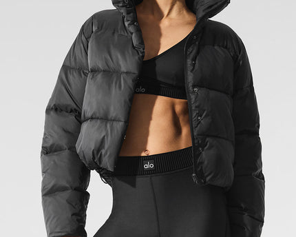 Airlift High-Waist Line Up Short - Black