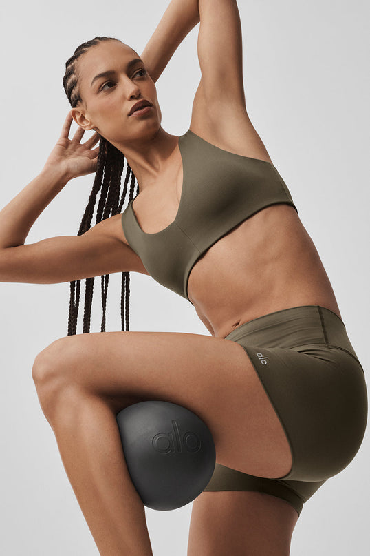 3' ALO Softsculpt High-Waist Precision Short - Olive Tree