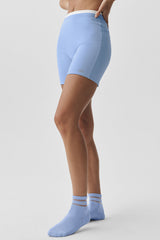 5' Airbrush Double Up Short - Light Provence Blue/White