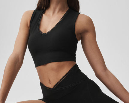 3' Alosoft Affection Short - Black