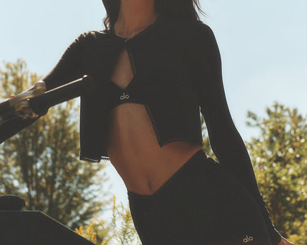 3' Alosoft Affection Short - Black