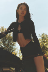 3' Alosoft Affection Short - Black