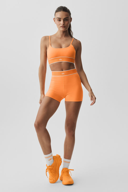 3' ALO Softsculpt High-Waist Amp It Up Short - Satsuma Breeze