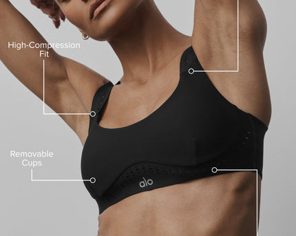 Airlift Superstar Bra - Black