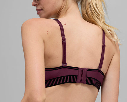 Airlift Line Up Bra - Burgundy