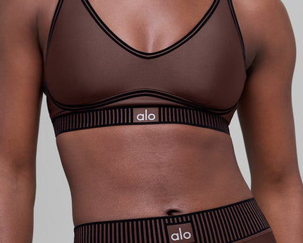 Airlift Line Up Bra - Brownstone
