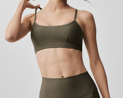 Airlift Intrigue Bra - Olive Tree