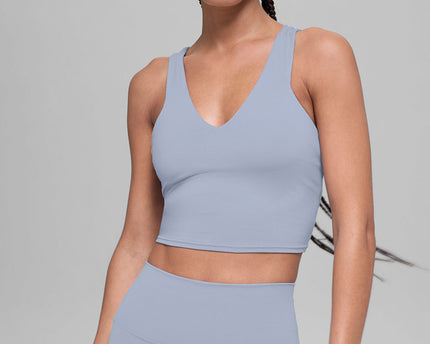 Airbrush Real Bra Tank - Winter Frost